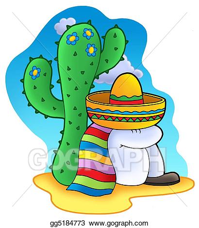 mexican clipart drawing