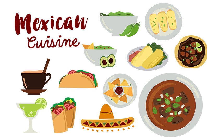 mexican clipart food