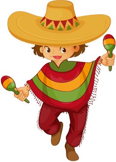 mexico clipart childrens