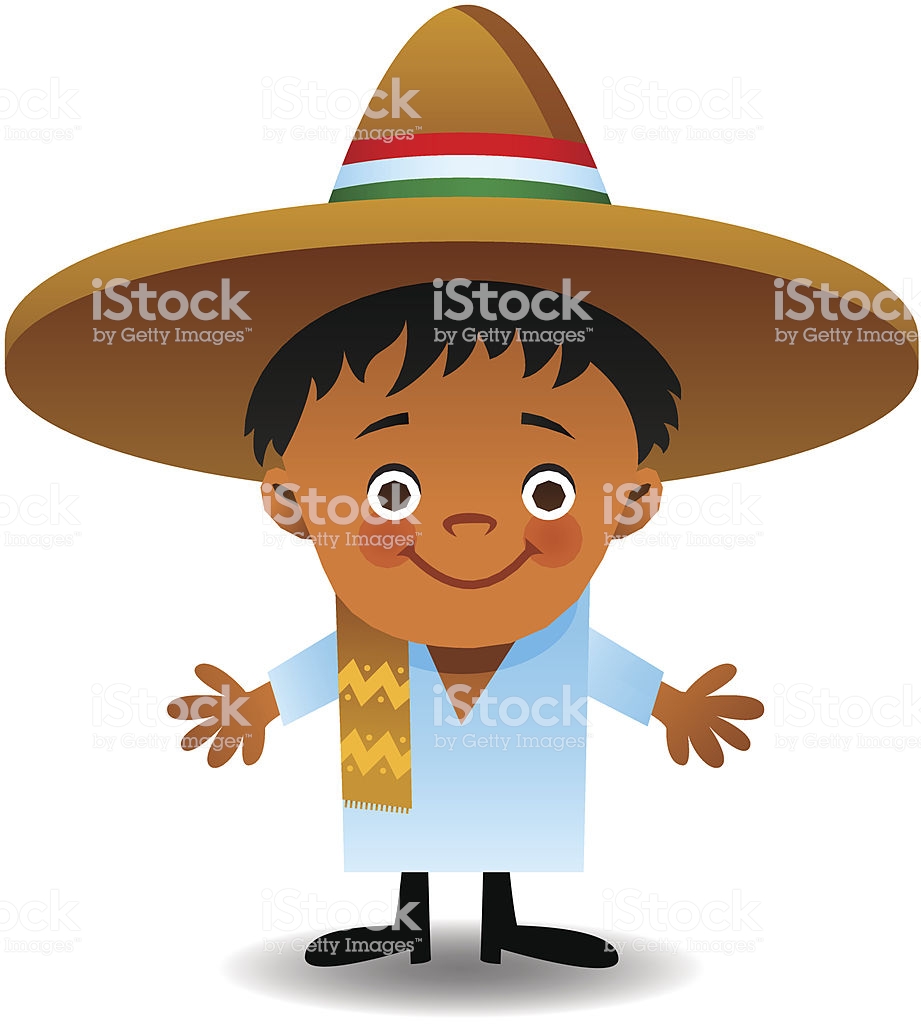 mexican clipart kid