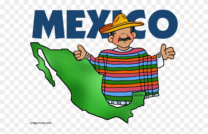 Mexico of clip art. Mexican clipart map