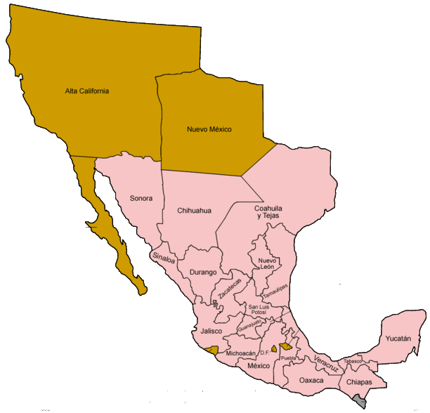 mexican clipart map