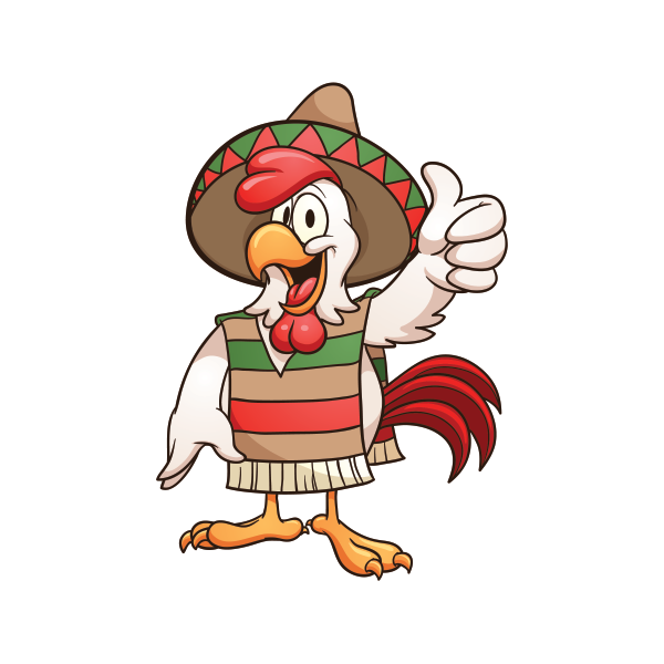 mexican clipart rooster