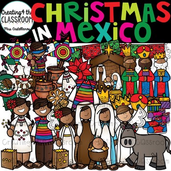 In las posadas . Mexico clipart christmas