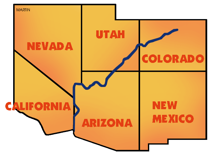 united states clipart state colorado
