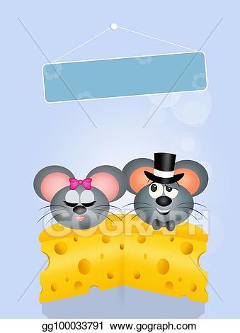 mice clipart couple
