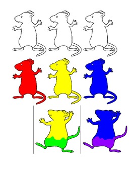 mice clipart painting