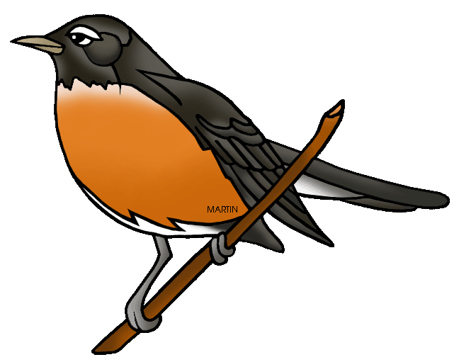 United states clip art. Michigan clipart bird