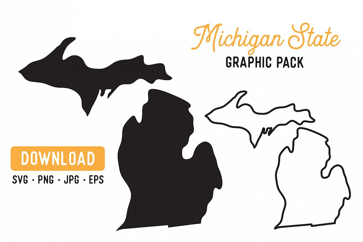 michigan clipart product