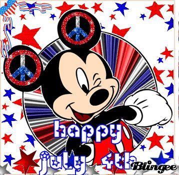 Mickey clipart 4th july.  th of clip