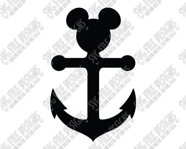 mickey clipart anchor