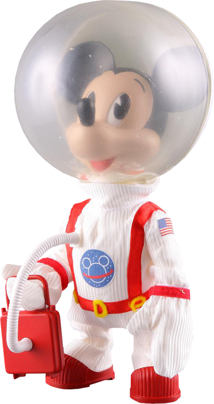 mickey clipart astronaut