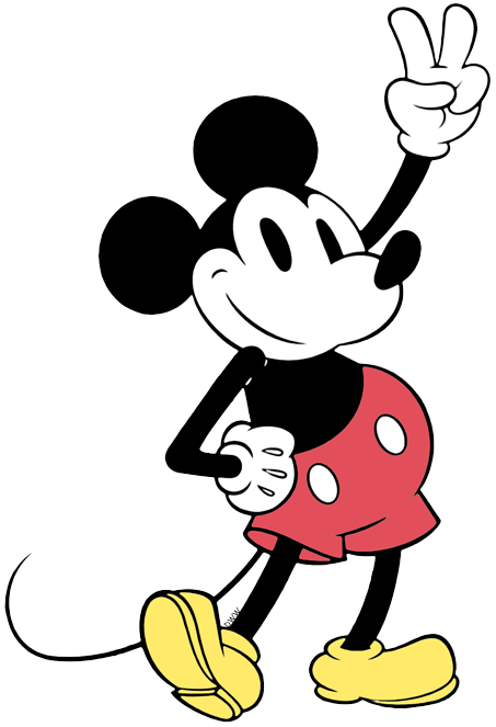 Mickey clipart classic mickey. Mouse clip art disney