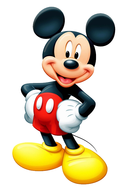mickey clipart clear background