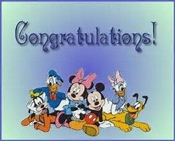 mickey clipart congratulation