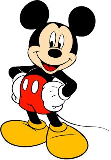 mickey clipart drawing