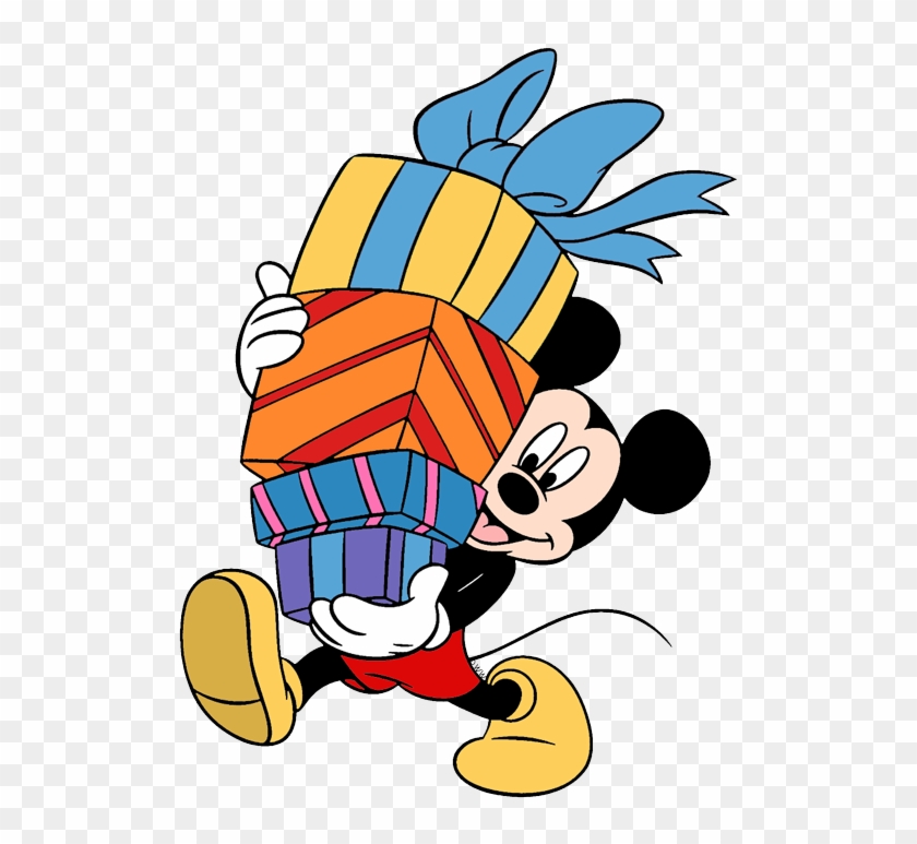 mickey clipart gift