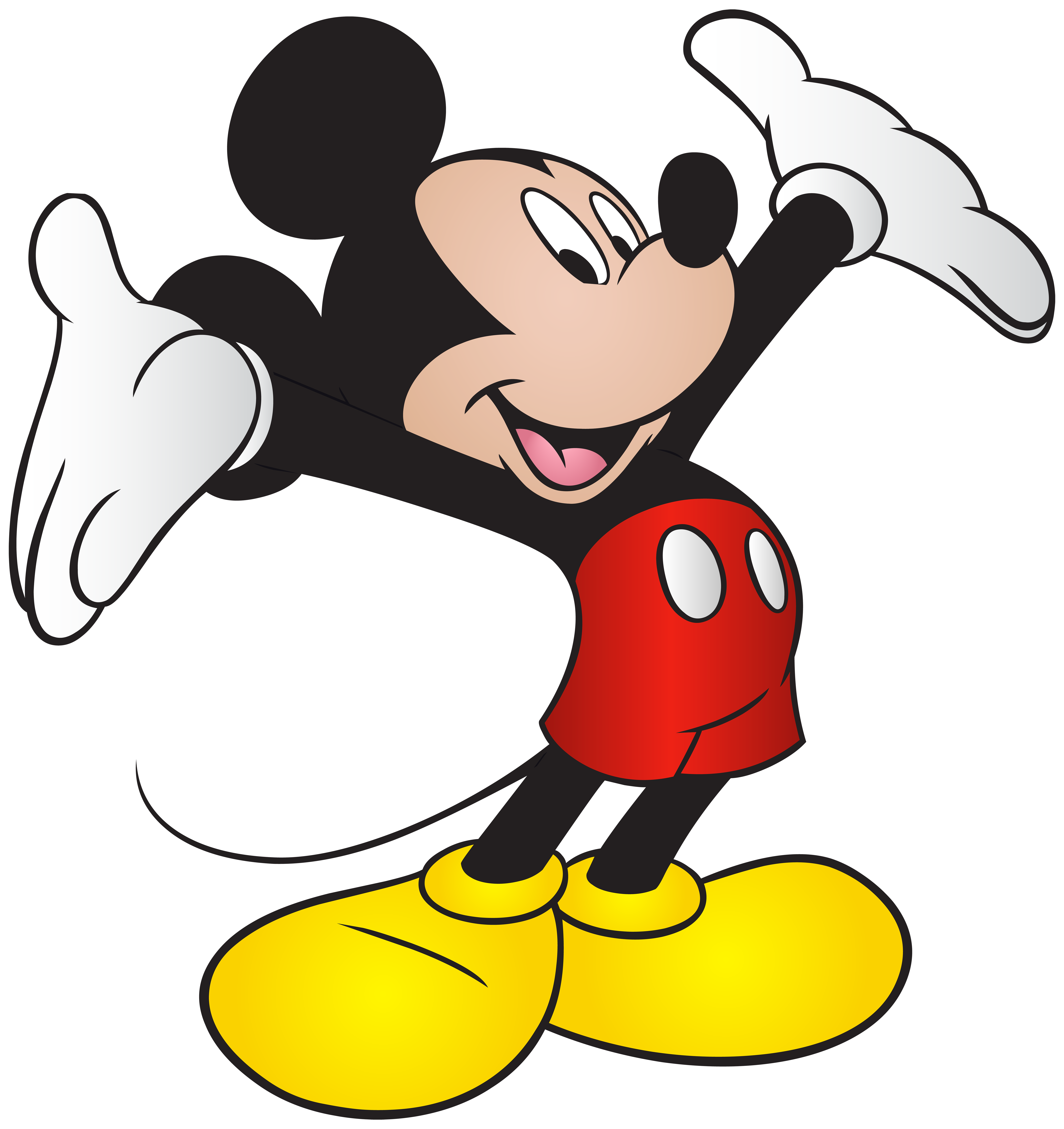 mickey clipart high quality