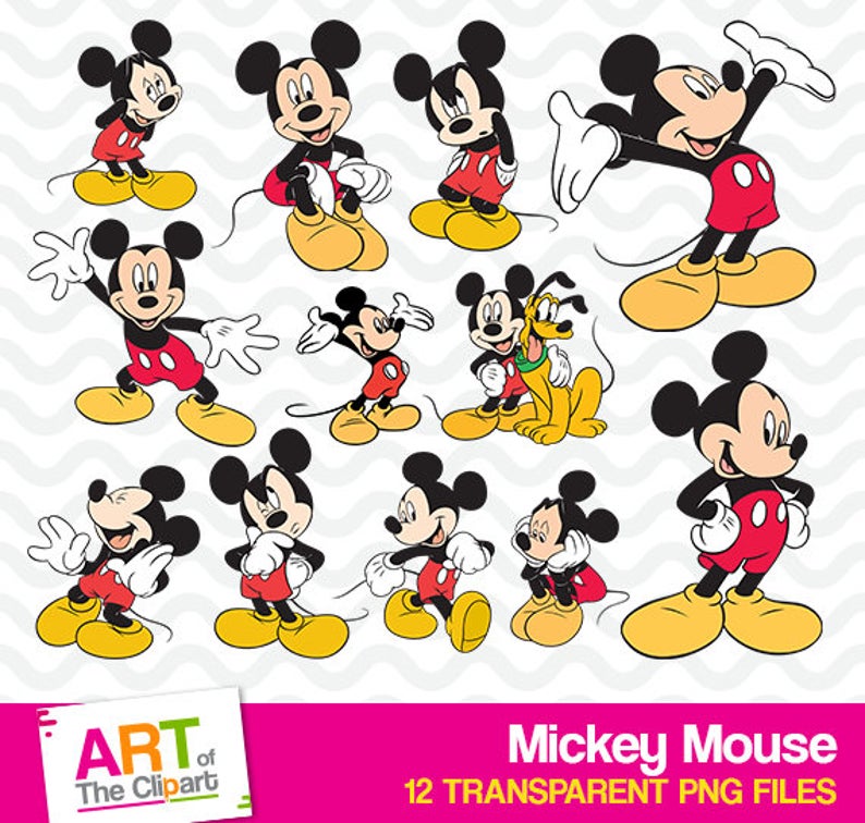 mickey clipart high resolution