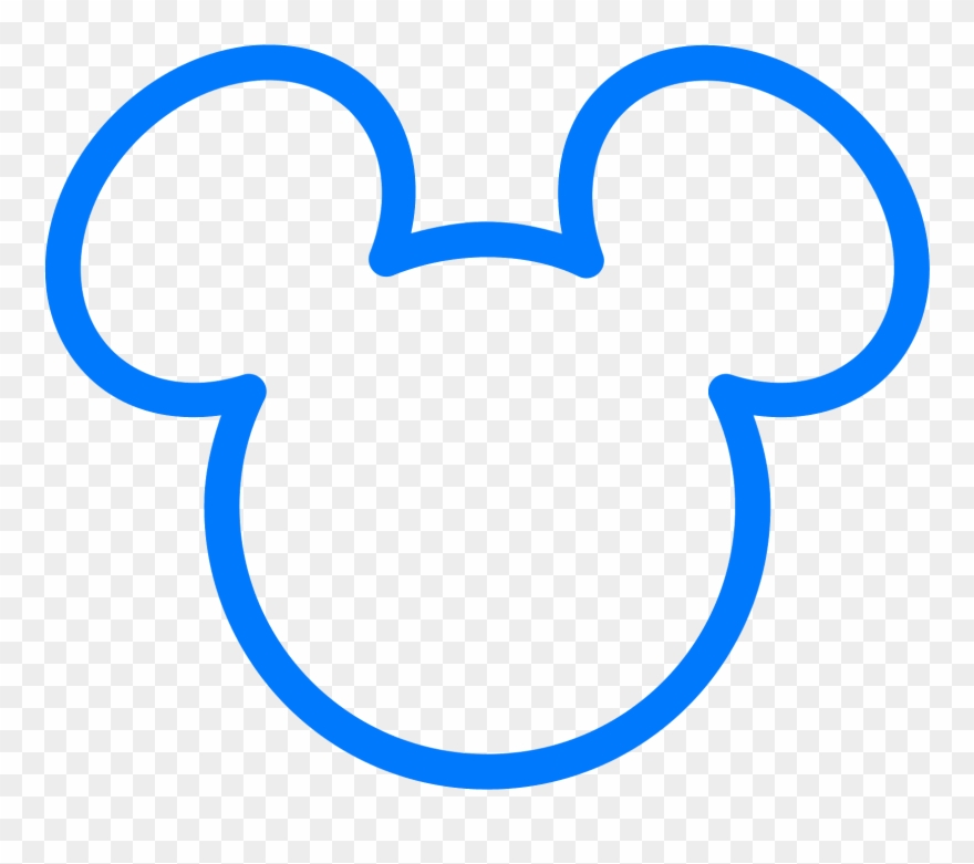 mickey clipart line