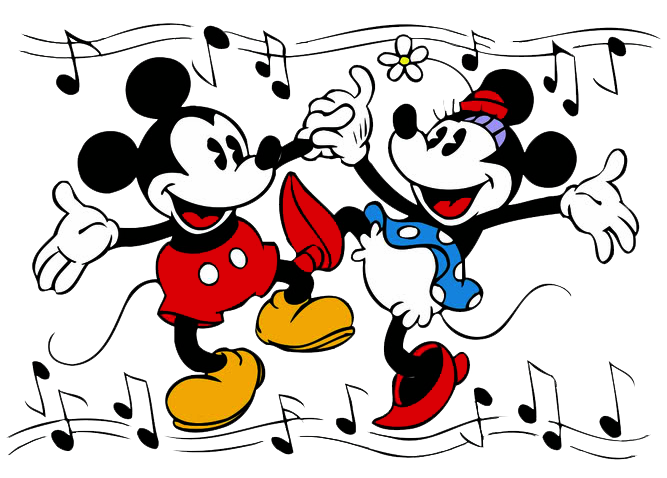 mickey clipart old fashioned