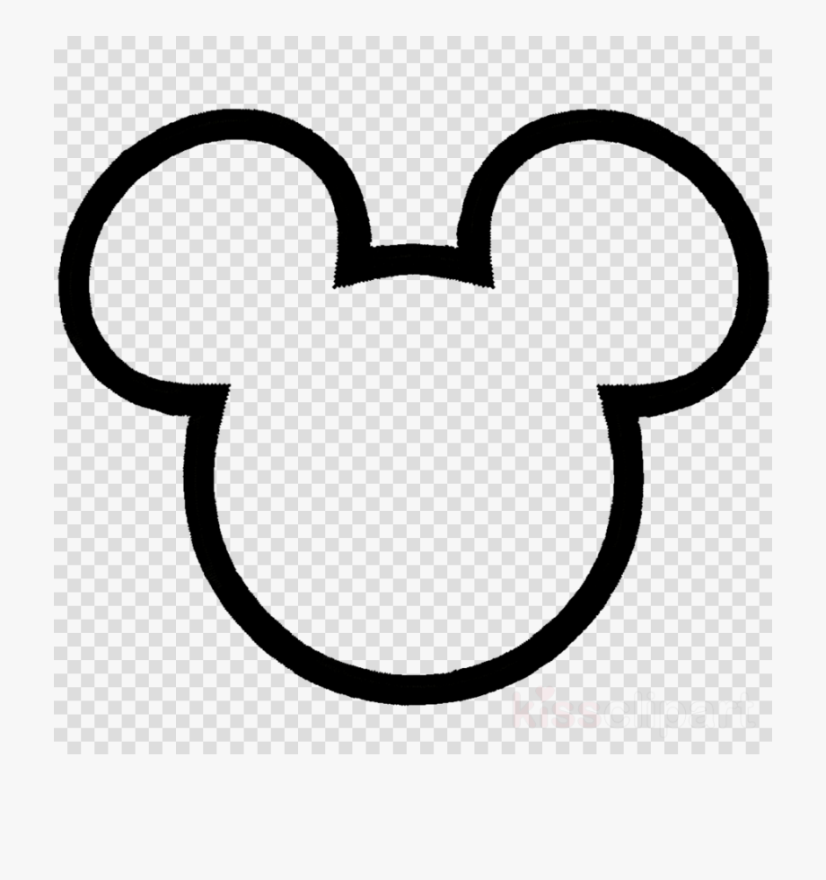 mickey clipart outline