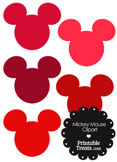 mickey clipart red