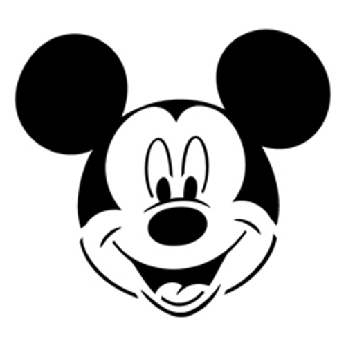 mickey clipart template