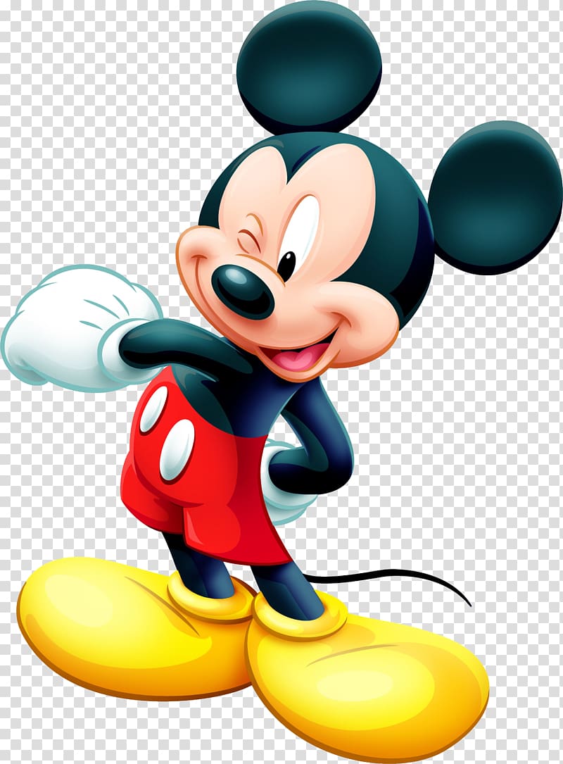 mickey clipart transparent background