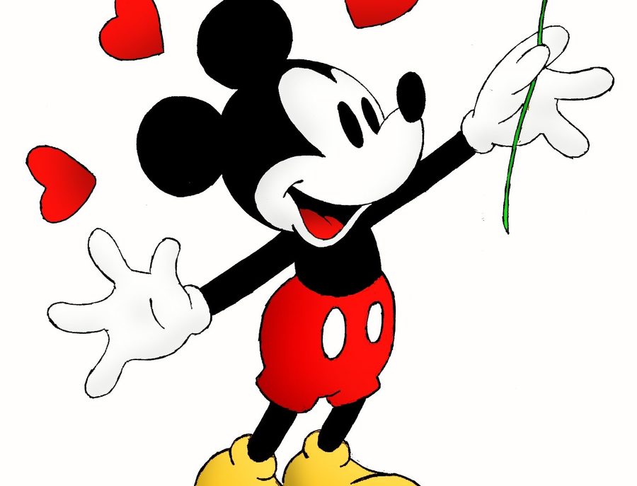 Download mickey valentines day. Mouse clipart valentine
