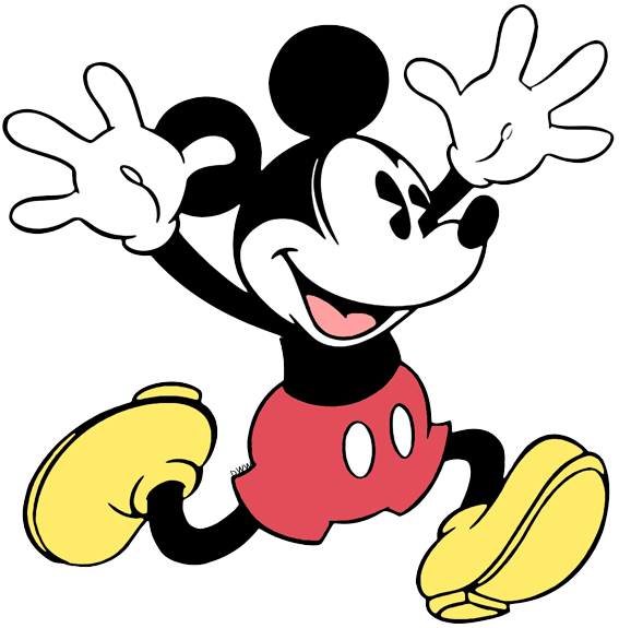 Mickey clipart vintage mickey. Classic mouse clip art