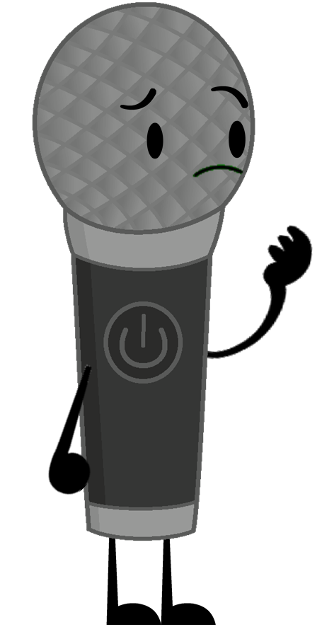 microphone clipart black object