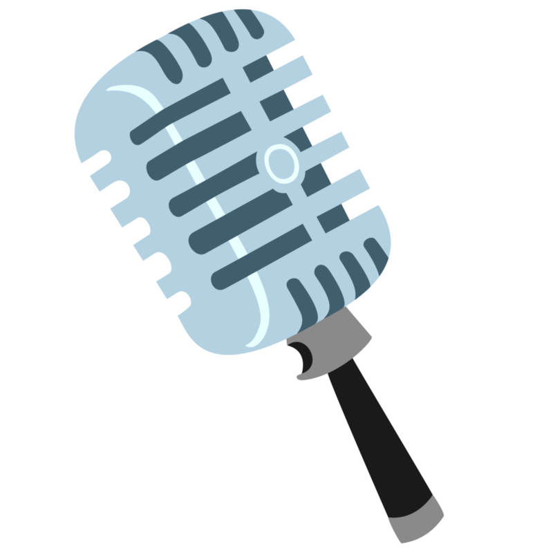 microphone clipart blue microphone
