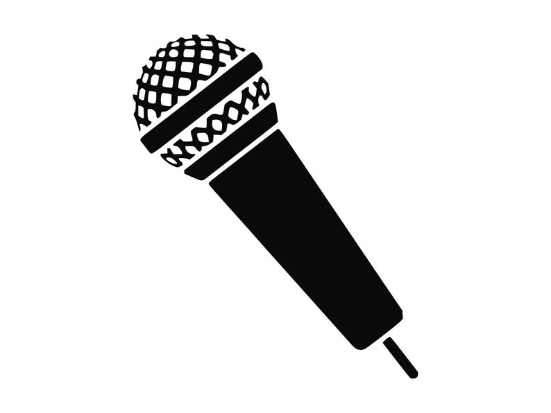 microphone clipart file