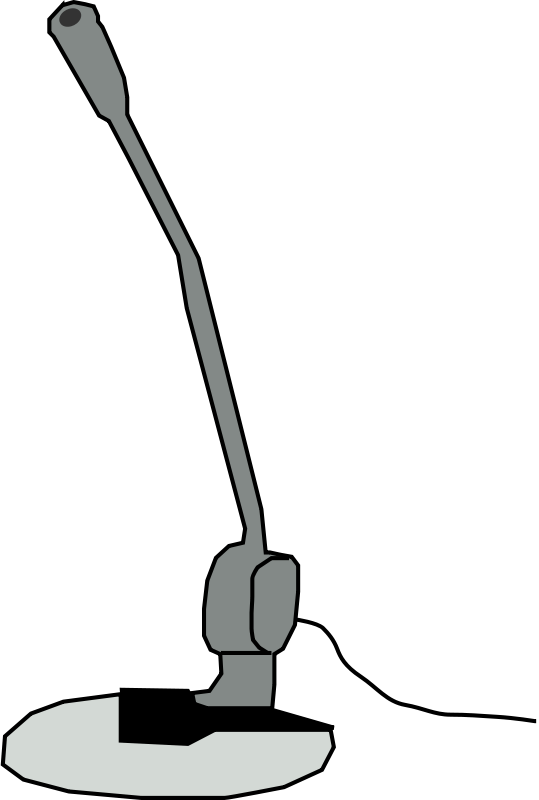 microphone clipart input device