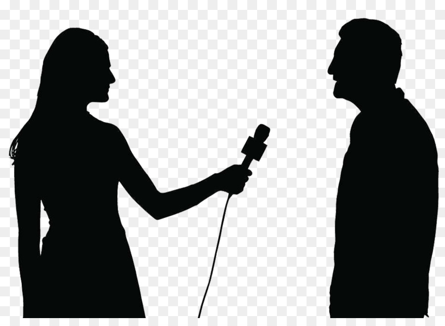 Cartoon . Microphone clipart interview microphone