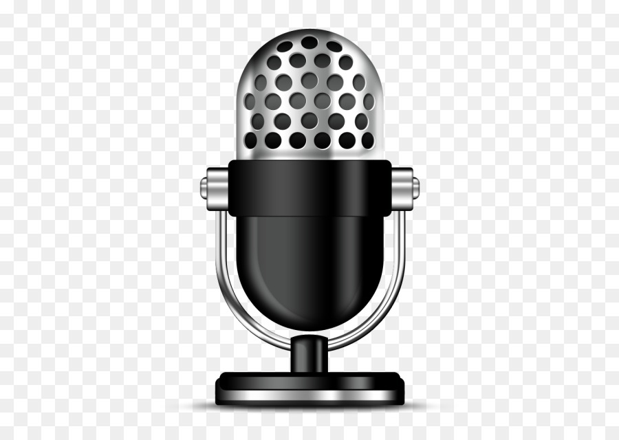Cartoon technology product . Microphone clipart modern