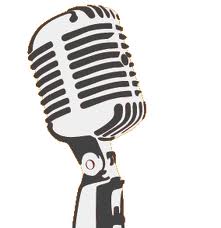 microphone clipart old time