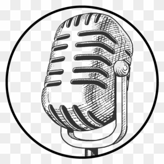 microphone clipart old timey