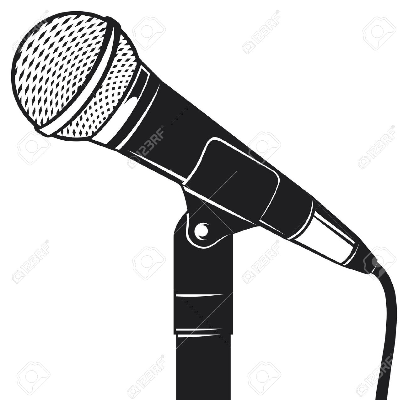 Microphone clipart royalty free. Best clipartion com 