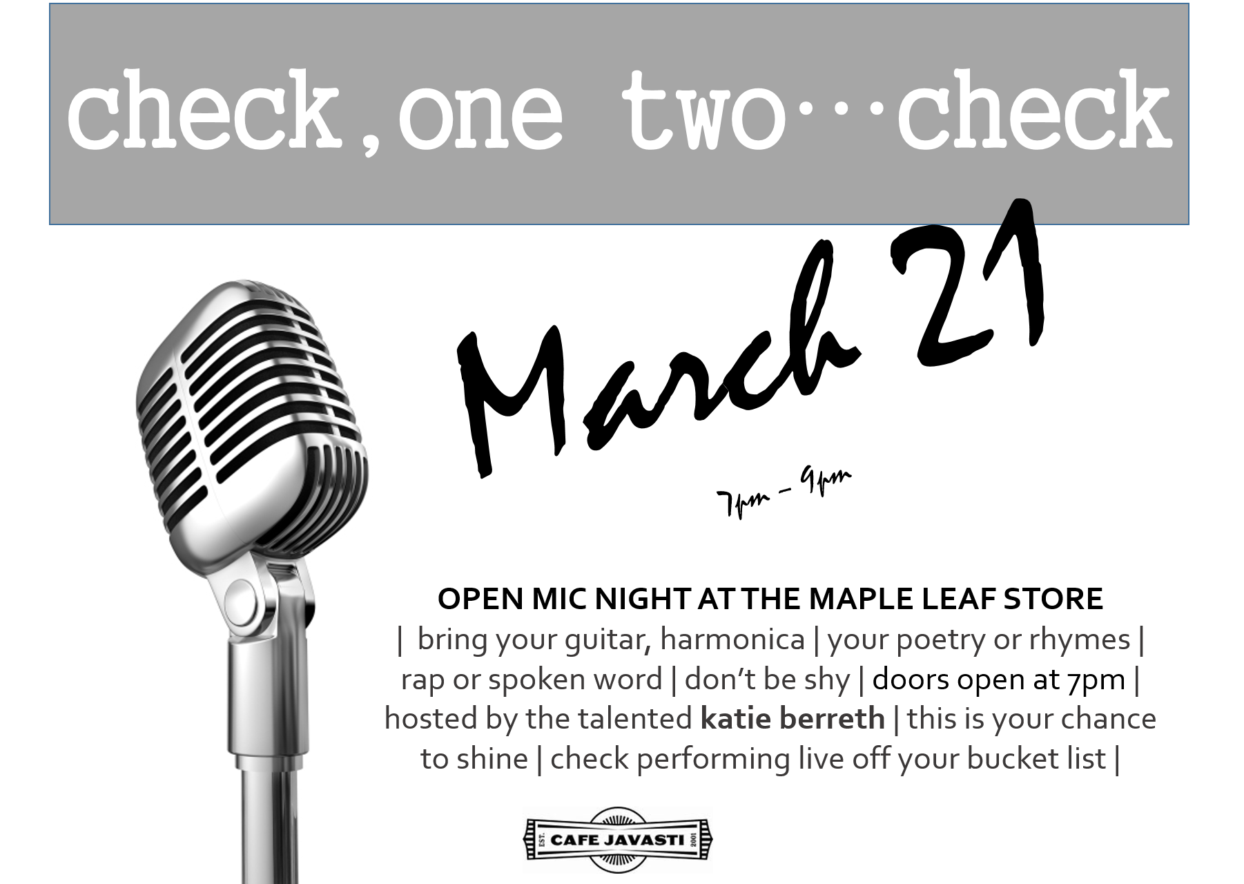 microphone clipart spoken word