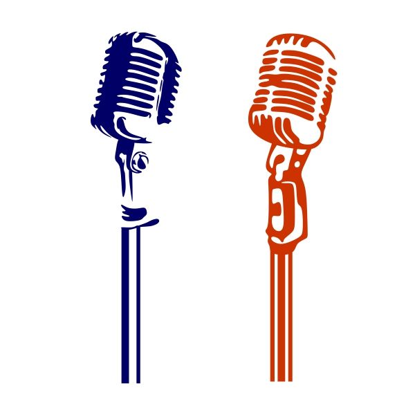 microphone clipart svg