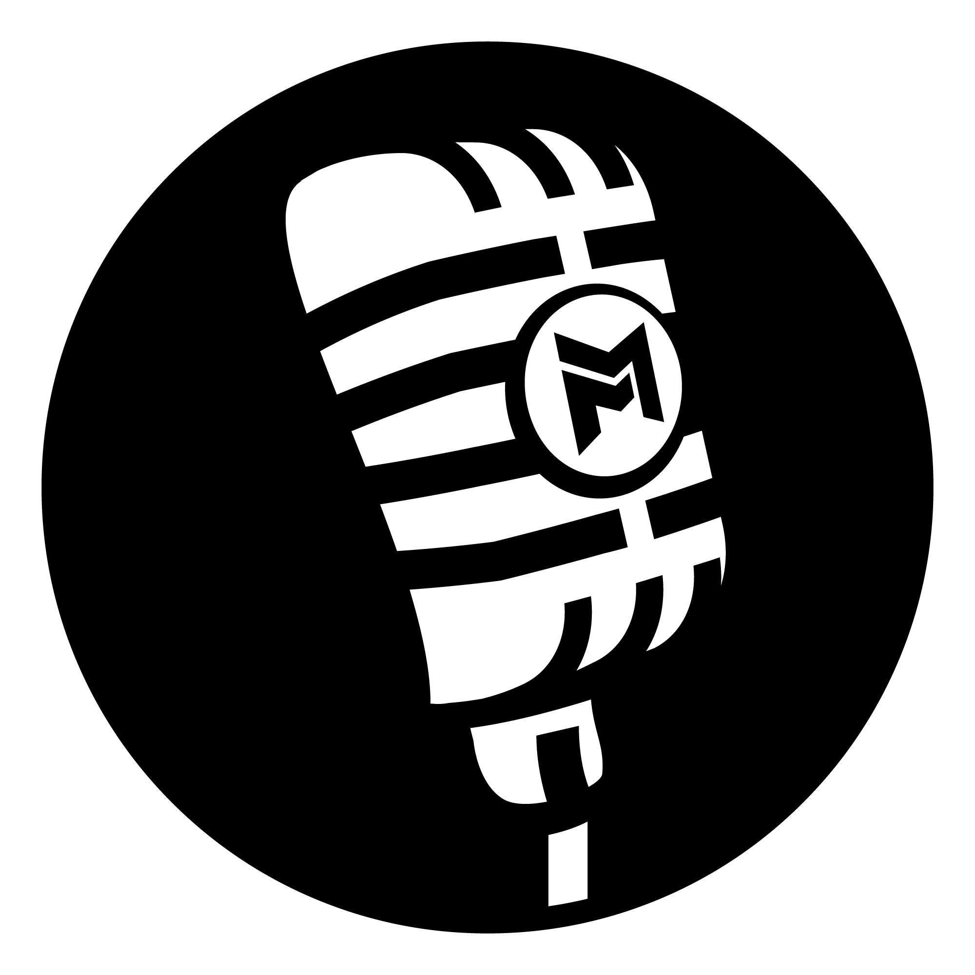microphone clipart tribal