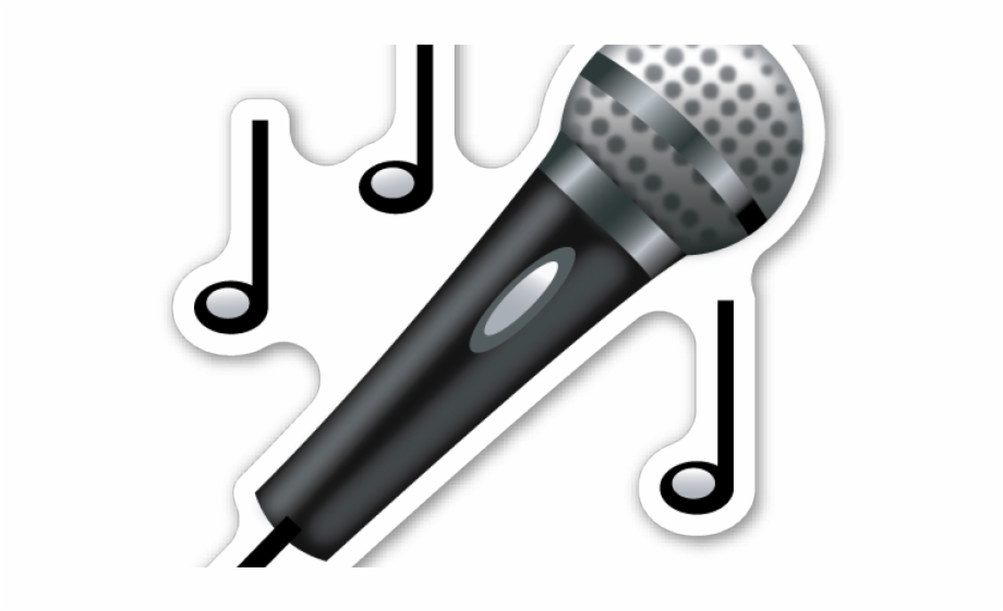Microphone clipart tumblr transparent. Emoji mic png 
