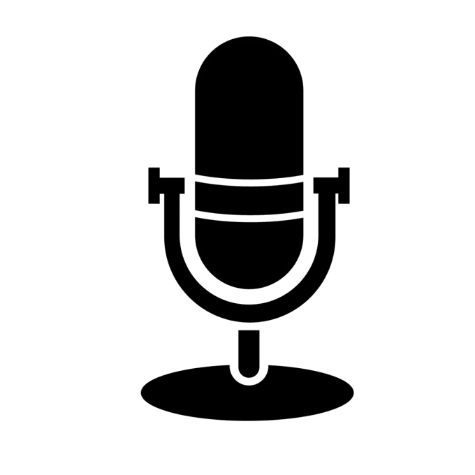 Microphone voice over