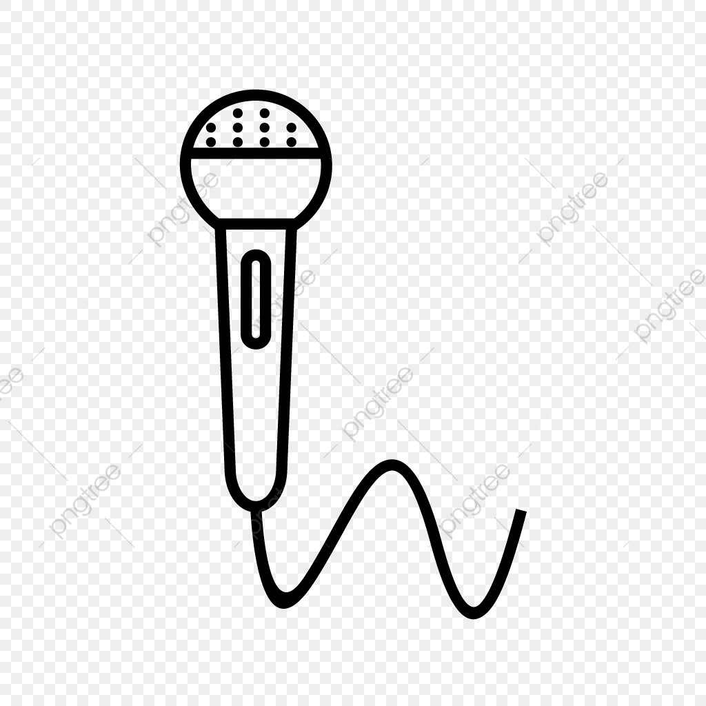microphone clipart wire png