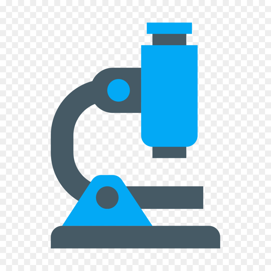 microscope clipart blue