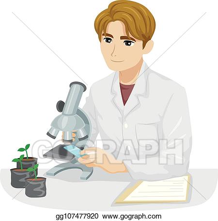 microscope clipart botanist