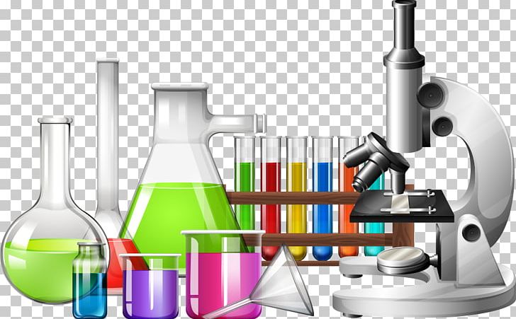 Science laboratory beaker png. Microscope clipart chemical testing