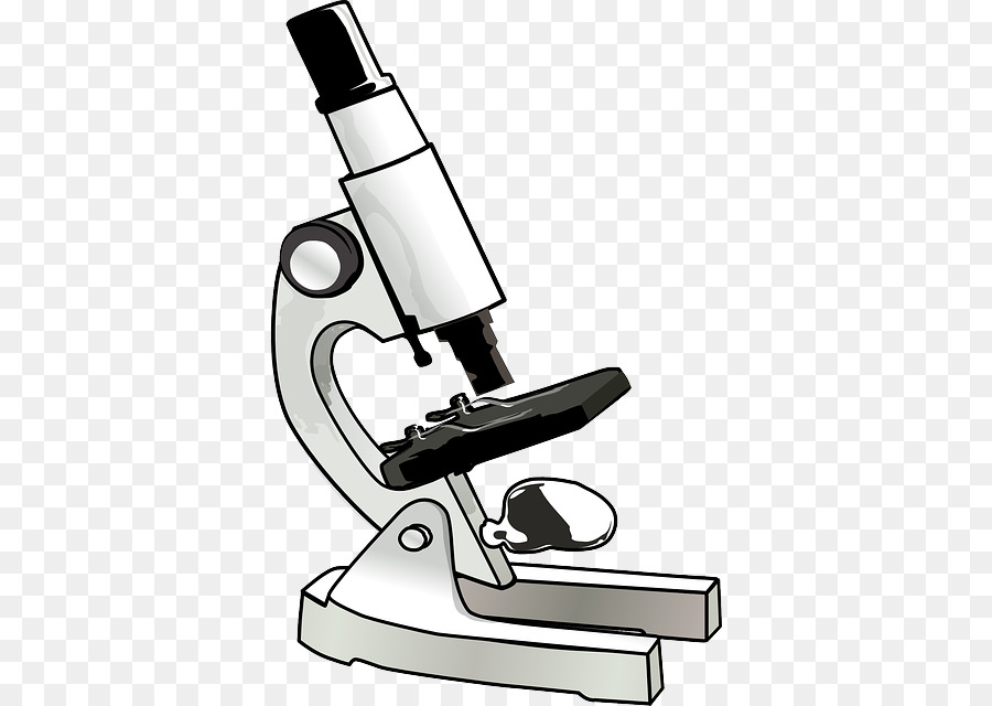 microscope clipart hand